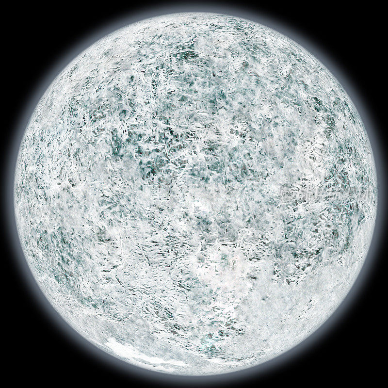 有大气层的外星冰行星- 2